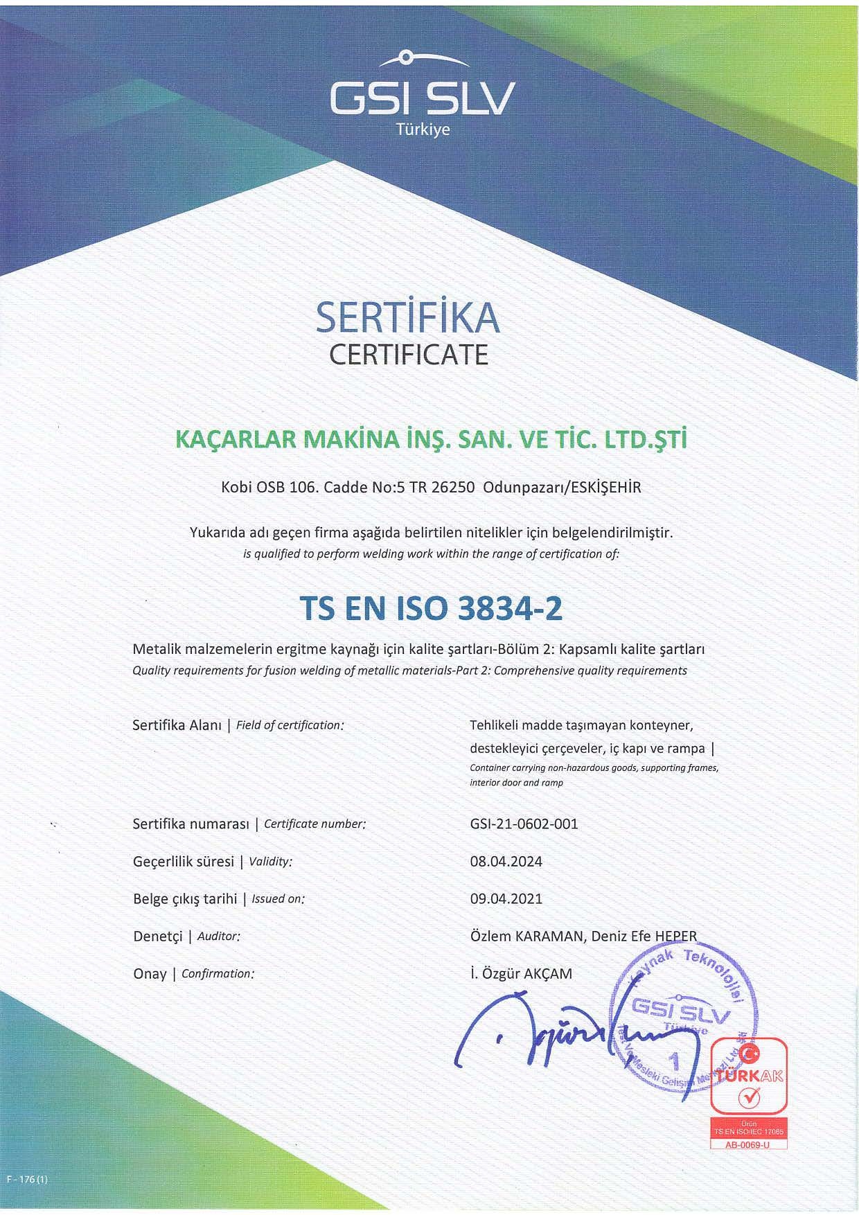 Sertifika 6